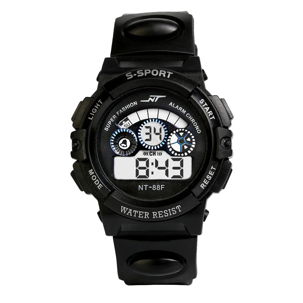 

Luminous Display Mens Boy's Digital Watches LED Sports WristWatch спортивн часы часы дтские reloj nios zegarek dla dzieci C50