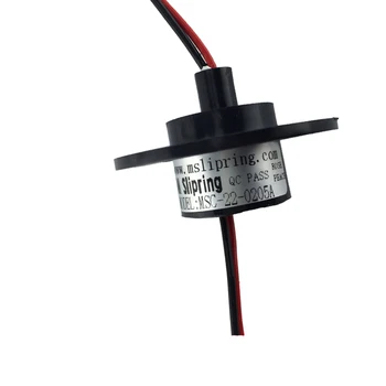 

Wind Power Slip Ring Rotation Joint Connector 2 Channel 5A Large Current Conductive Slip Rings Out Dia. 22mm Sliprings