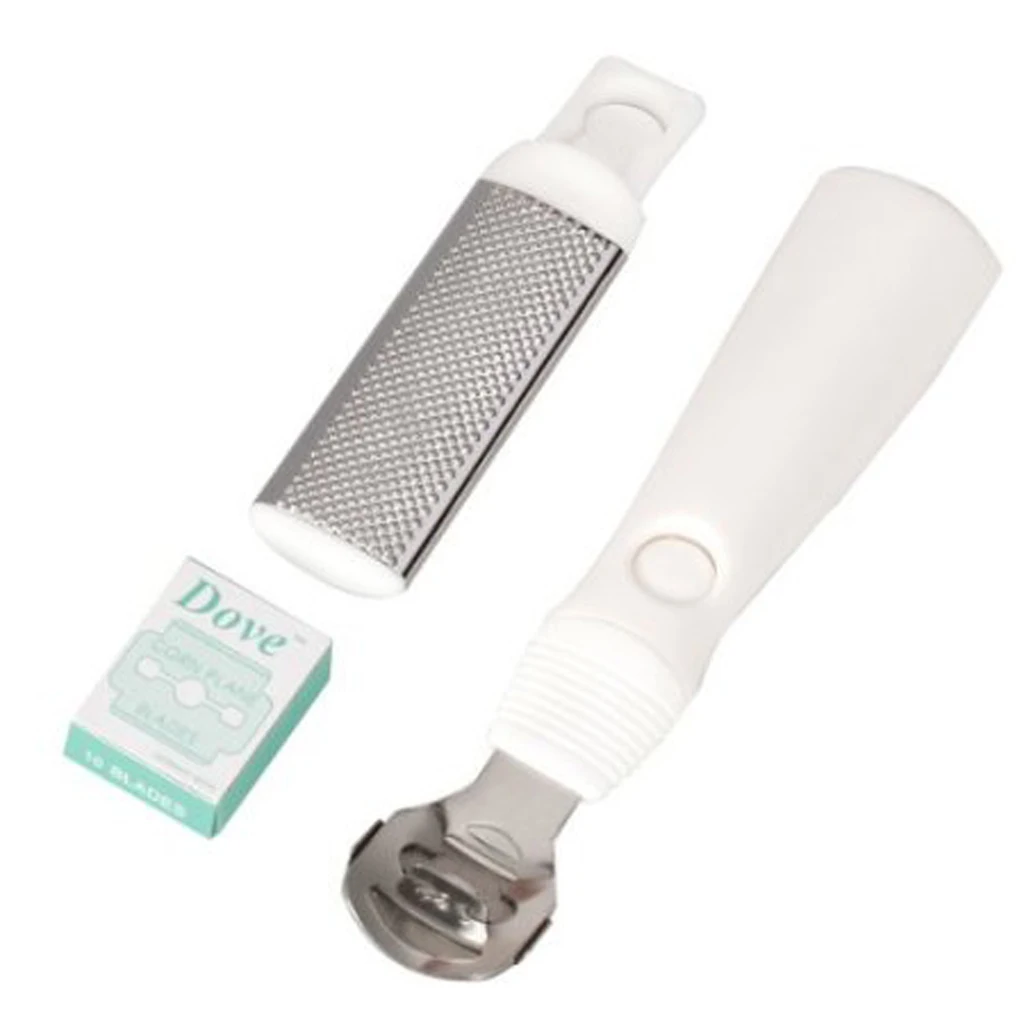 Foot Pedicure + Corn/Callus/Cuticle Shaver Remover Cutter Setin Callus