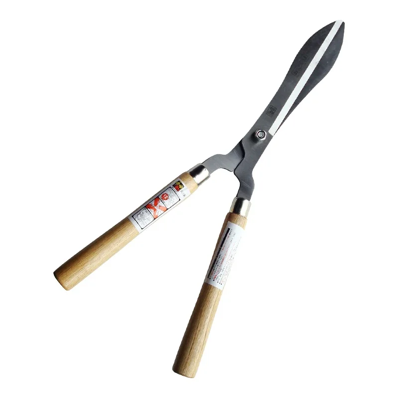 

Wooden Handle Lawn Cutting Hedge Cutting Horticultural Scissors Tool