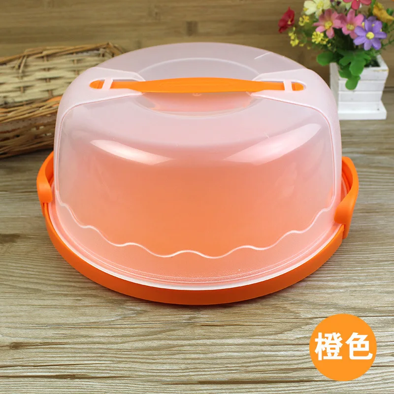 

Baking Packing Portable Plastic Box 8-10 Inch Cake Decorating Tools Case The New Listing Dessert Decorators Patisserie