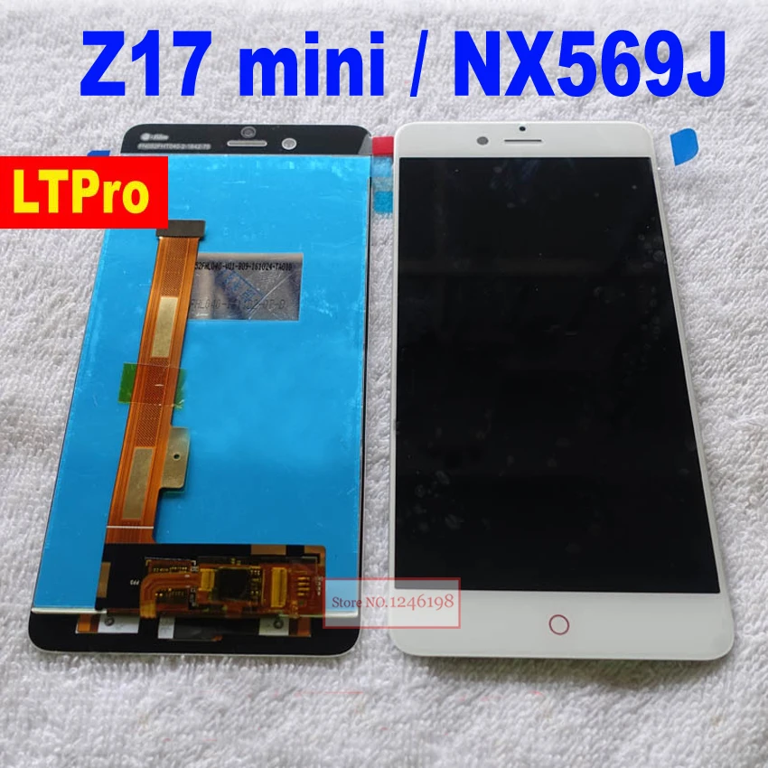 

TOP Quality Front Panel LCD Display Touch Screen Digitizer Assembly For ZTE Nubia Z17 mini z17mini NX569J phone sensor parts