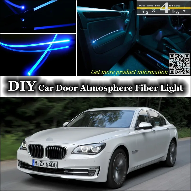 Для BMW 7 F01 F02 комнатный светильник тюнинг атмосферный волоконно оптический