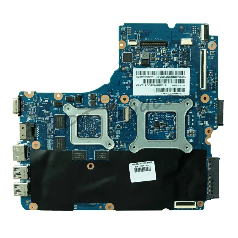 ل HP probook 455 G1 اللوحة المحمول المقبس FS1 DDR3 722821-001 725167-001 48.4ZC03.011 اختبارها بشكل كامل