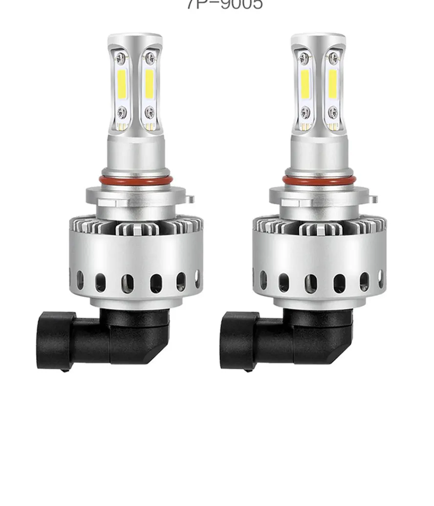 led car headlight bulb cob light source 80w auto lamp light  (7)