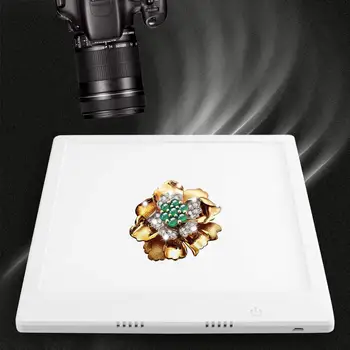 

LED Photography Shadowless Bottom Light Shadow-free Light Lamp Panel Pad for 40cm Photo Studio Box lightboxs