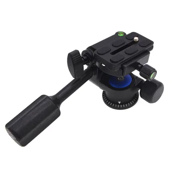 

New 3D Panoramic Tripod Fluid Drag Pan Head for DSLR Cameras VD-08 DOM668