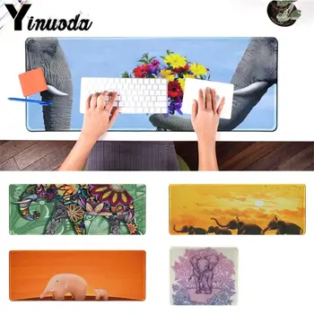 

Yinuoda Cute-Baby-Elephant-in-pink-purple-blue gamer play mats Mousepad Size for 180*220 200*250 250*290 300*900 and 400*900*2mm