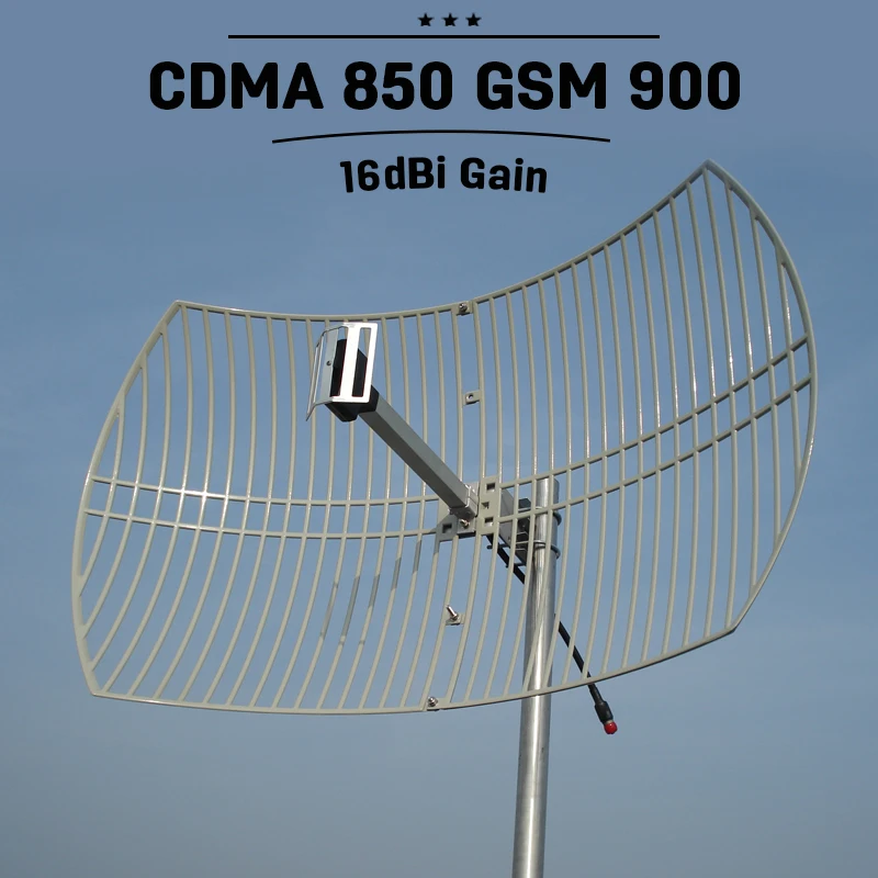 20dBi мобильный телефон с высоким коэффициентом усиления 2G 3G CDMA UMTS 850 МГц GSM 900