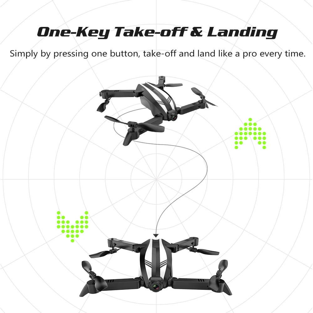 Global Drone SPYDER X Quadrocopter Drones with Camera HD Wide Angle RC Helicopter WIFI FPV Foldable Quadcopter Mini