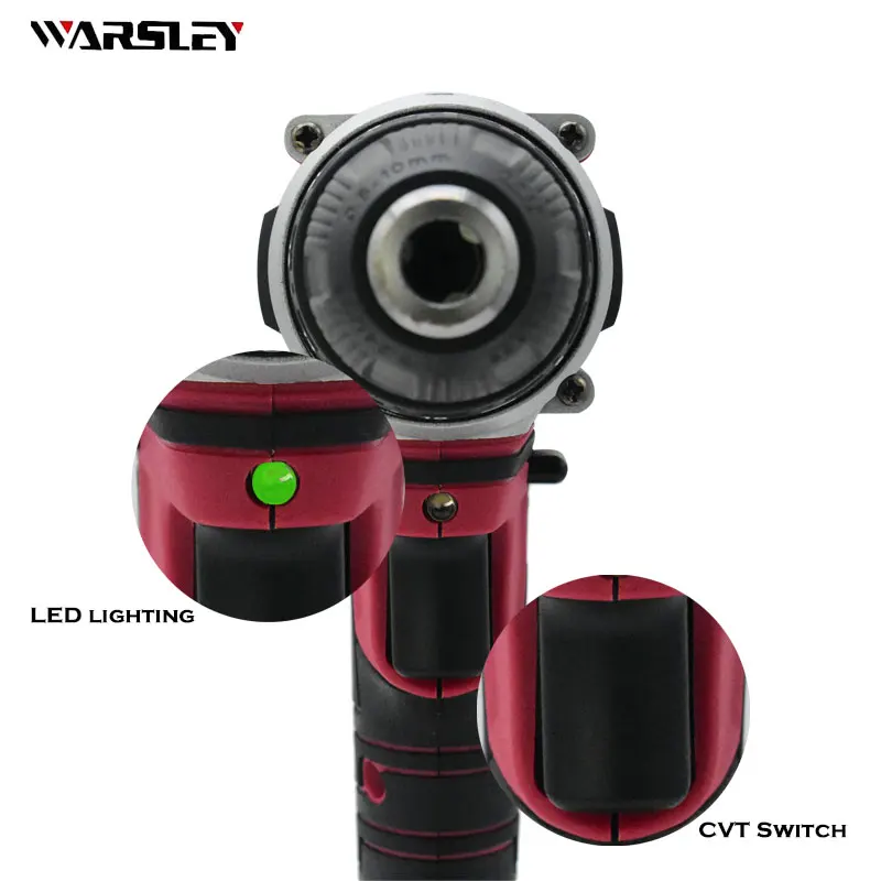 Handheld Electric Drill 21V Wireless Pistol Drill