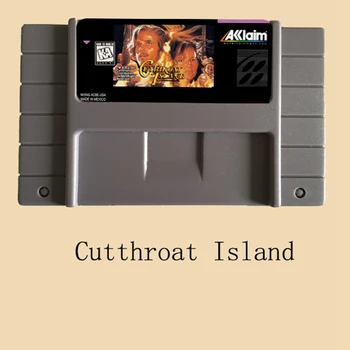 

Cutthroat Island 16 bit Big Gray Game Card For NTSC Game Player
