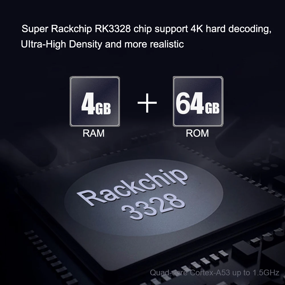 Android 9,0 TV Box 4 GB RAM 64 GB ROM X88 MAX PLUS RK3328 Quad Core TYPE-C 2,4G/ 5 Ghz Dual WiFi BT4.0 4 K Smart Set Top Box PK 8,1 - 3