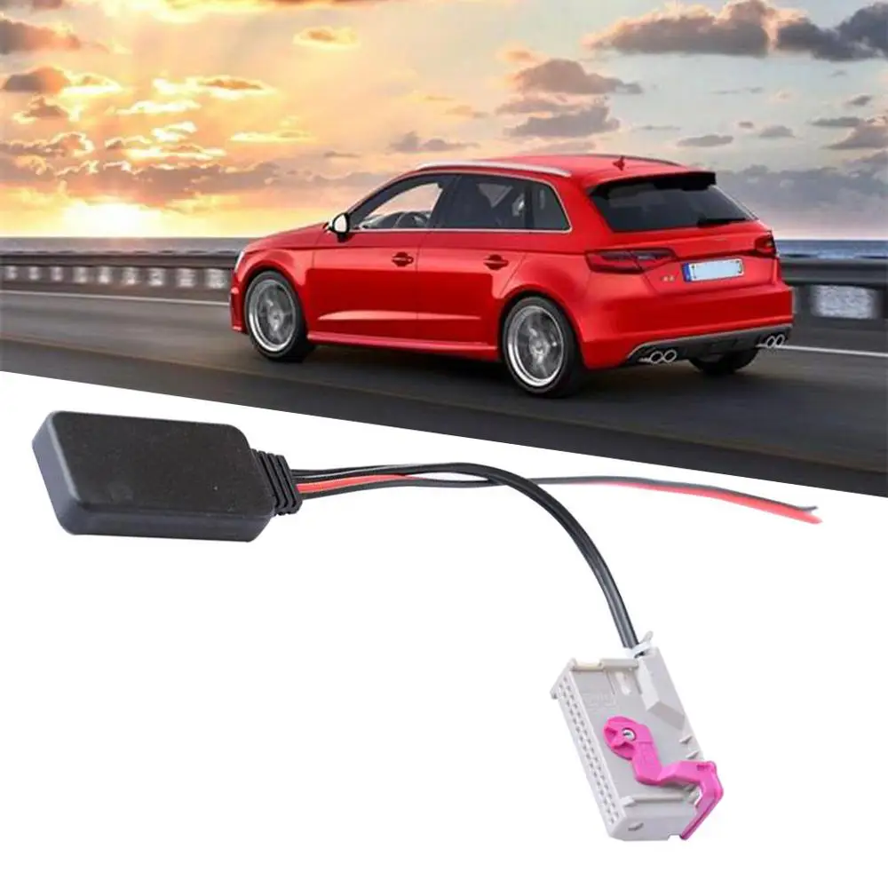 Аудиоадаптер Bluetooth Aux кабель с 32-контактным входом для Audi A3 A4 A6 TT R8 A8 автомагнитола