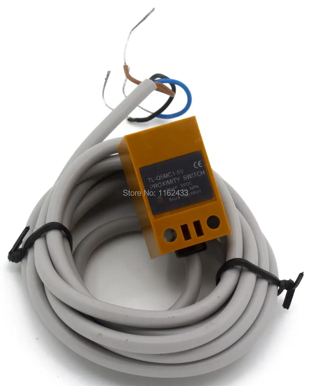 

17x17x28 5mm sensing DC 5V NPN NO TL-Q5MC1-5V prism shape inductive proximity sensor switch work voltage 5VDC special for MCU