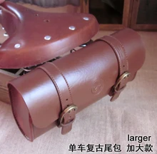 Free shipping TweedRun British retro bicycle riding bike tail bag saddle Bag brown bike bag,bike parts FZB004