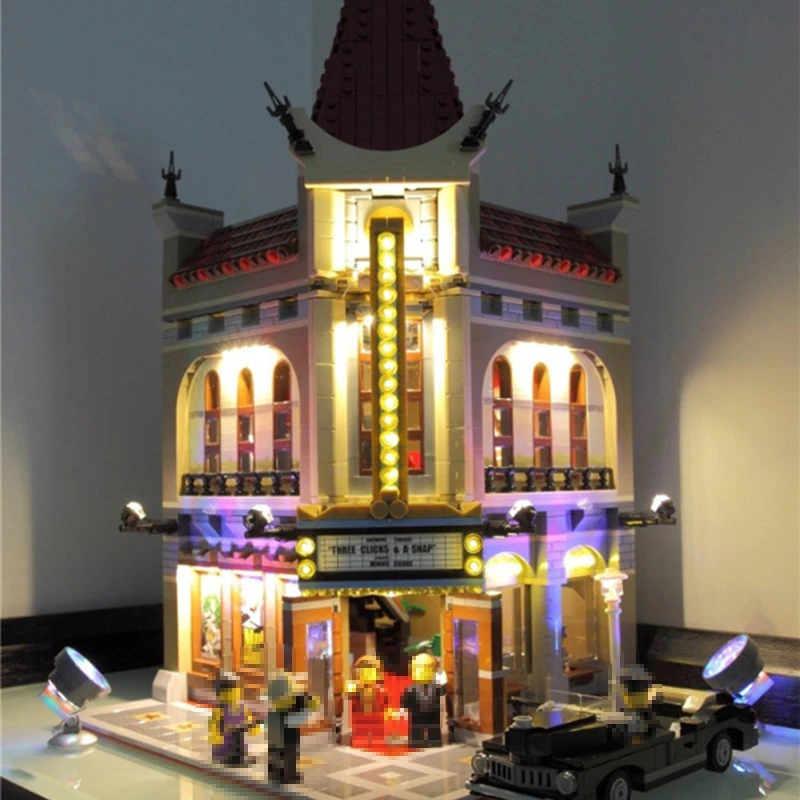 

Led Light Set For Lego 10232 Compatible 15006 Building Blocks City Street Creator Palace Cinema Toy Bricks City Street Lighting