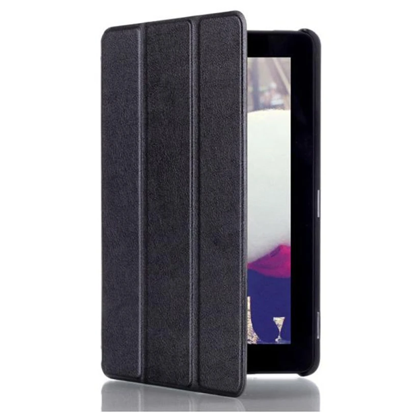 

Tri-Fold Leather Stand Case Cover for Amazon Kindle new Fire 7inch 2015 protective AShell/Skin for tabelt pad A30