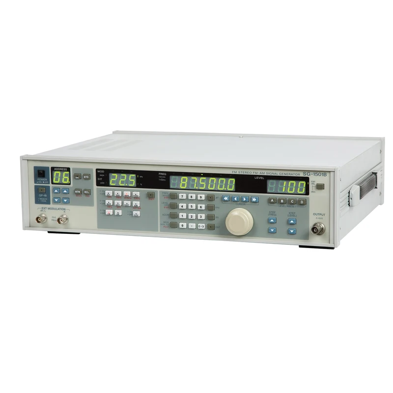 

The new SG-1501B digital high frequency signal generator 150MHZ FM AM Standard signal source stereo