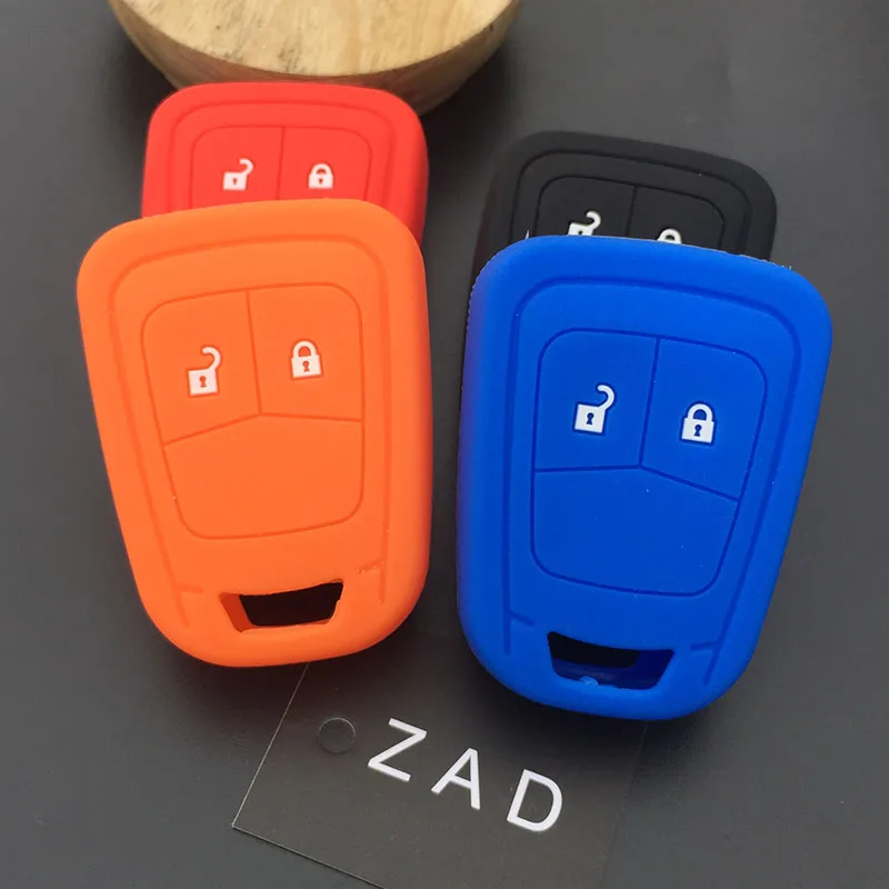 Zad Silicone Rubber Car Key Cover Case Shell Set For Vauxhall Opel 2