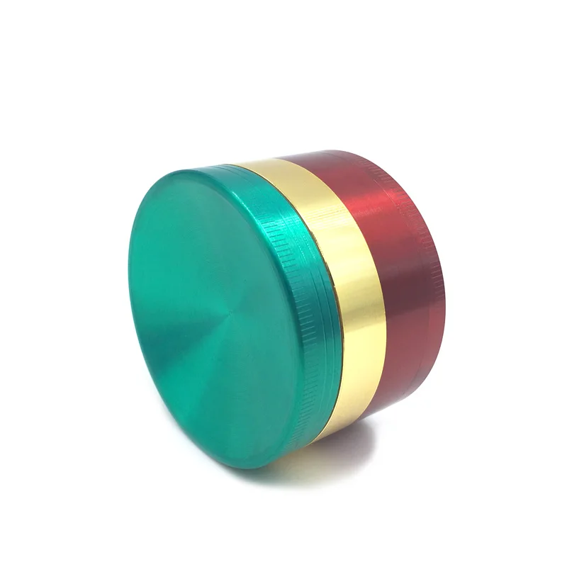 Metal Zinc Alloy Camber Concave Tobacco Crusher colour 63 MM Herbal Muller Hookah Pipe Smoke Smoking Herb Grinder Free Delivery | Дом и сад