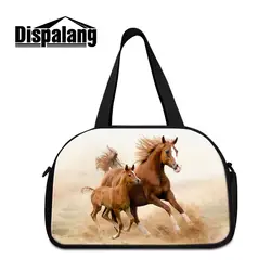 Dispalang красивая лошадь путешествия вещевой мешок Multi Функция Путешествия сумка для мужчин Professional Gymbag для парня последние животны