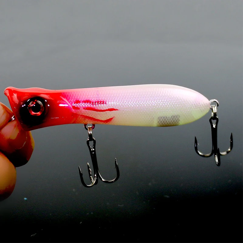 ThunderShower 1 шт. Popper Рыбная приманка 8 см 11 6 г Swimbait поплавок-приманка поверхности