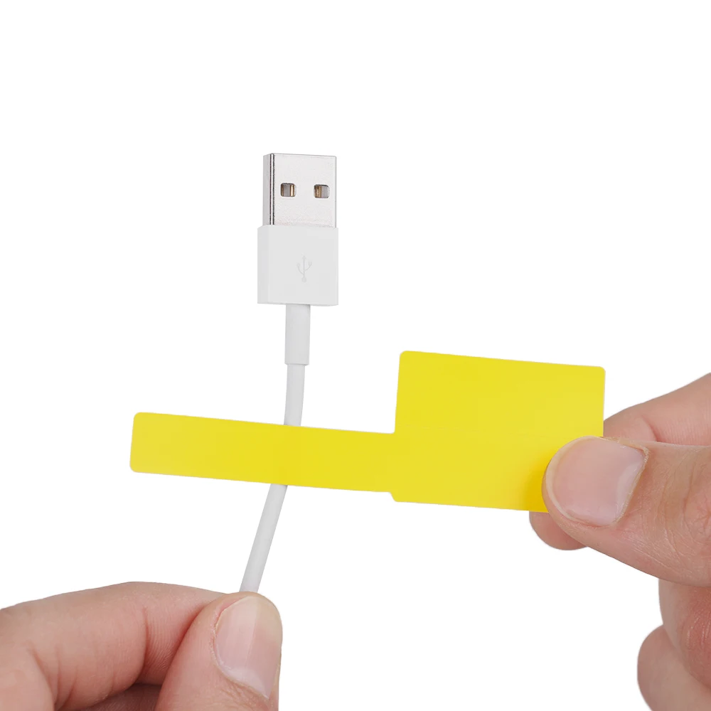 5sheet/150pcs Self Adhesive Cable Stickers Waterproof Identification ...