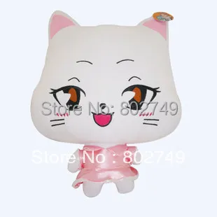 

Anime Fairy Tail 38cm Big Head Happy Figure Plush Stuffed Toy For Girls