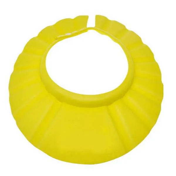 Безопасный для защиты глаз малыша от шампуня во время купания мягкий Кепки шляпа для детские, для малышей детская модная Милая Водонепроницаемый P3