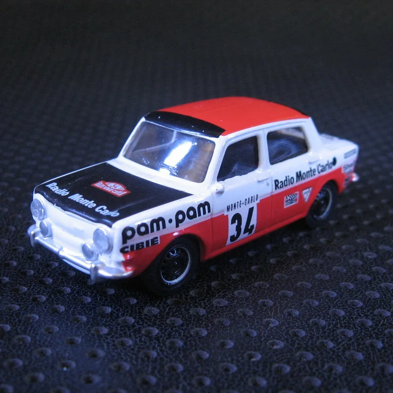 N orev 1:64 Simca 1000 Rallye 02 изысканные игрушечные машинки из сплава для детей детские