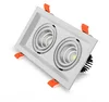 1pcs Super Bright Recessed square LED Dimmable Downlight COB 10w 20W 30w LED Spot light LED decoration Ceiling Lamp AC85-265v ► Photo 3/5