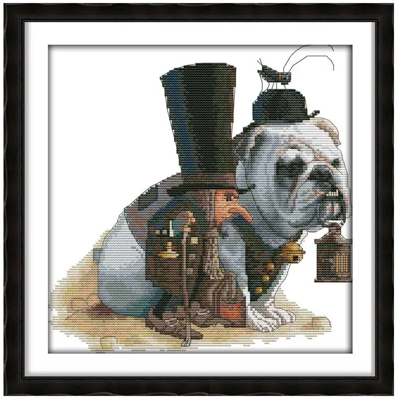 

Lead the way Patterns Counted Cross Stitch 11CT 14CT Cross Stitch Set Wholesale Cross-stitch Kit Embroidery Needlework