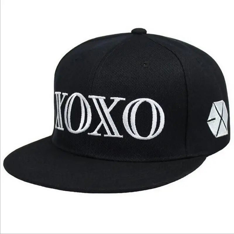

New spring and summer men's EXO XOXO cap Casquette Snapback baseball hat hip-hop cap swag outdoor sports Cap