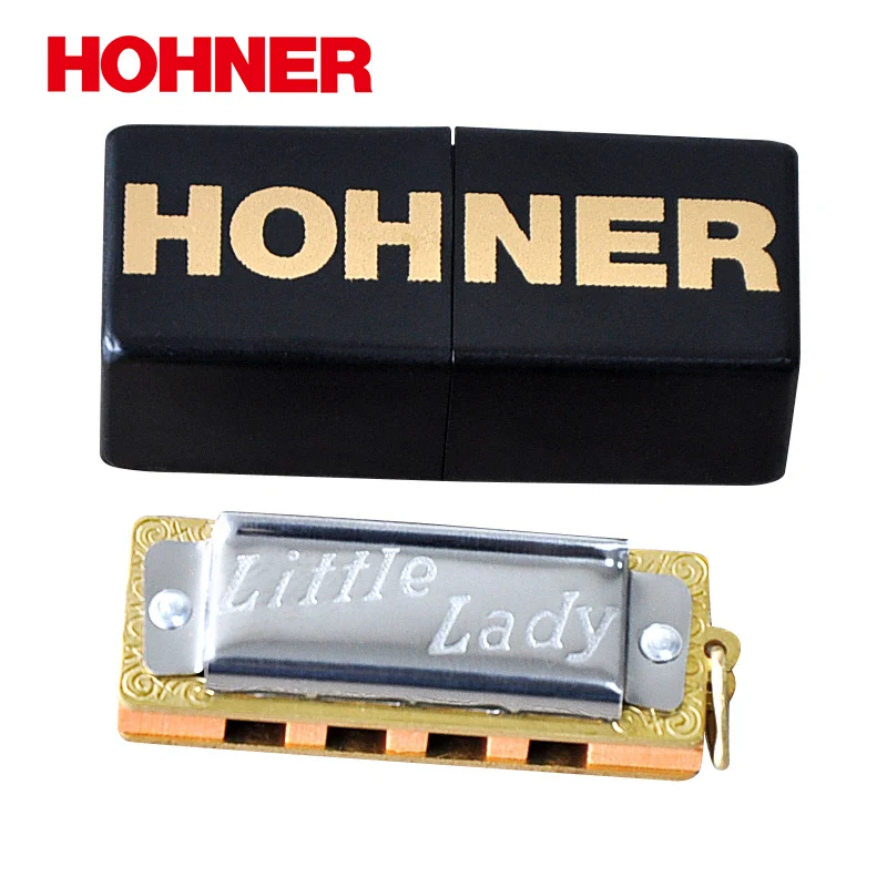 Hohner 39BX маленькая леди мини диатоническая Губная гармошка, ключ C