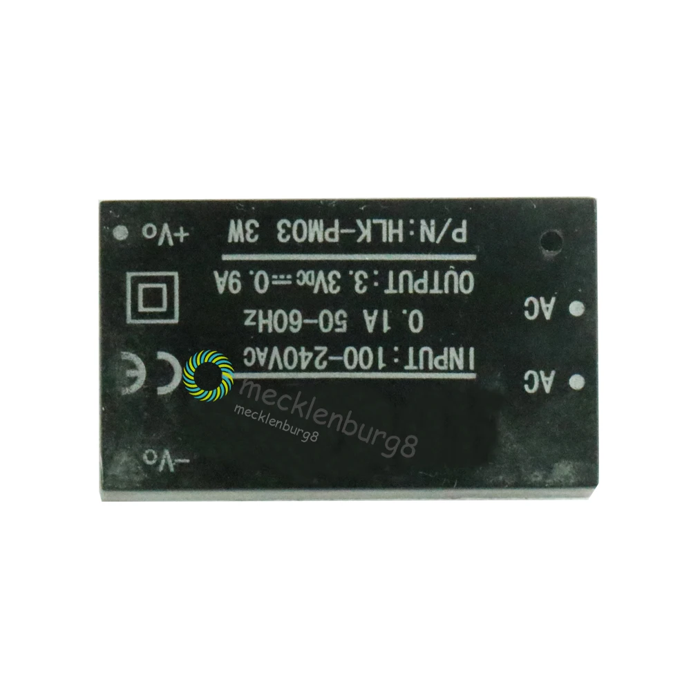 

HLK-PM03 AC-DC 220V to 3.3V Step down tank Power module intelligent household switch converter