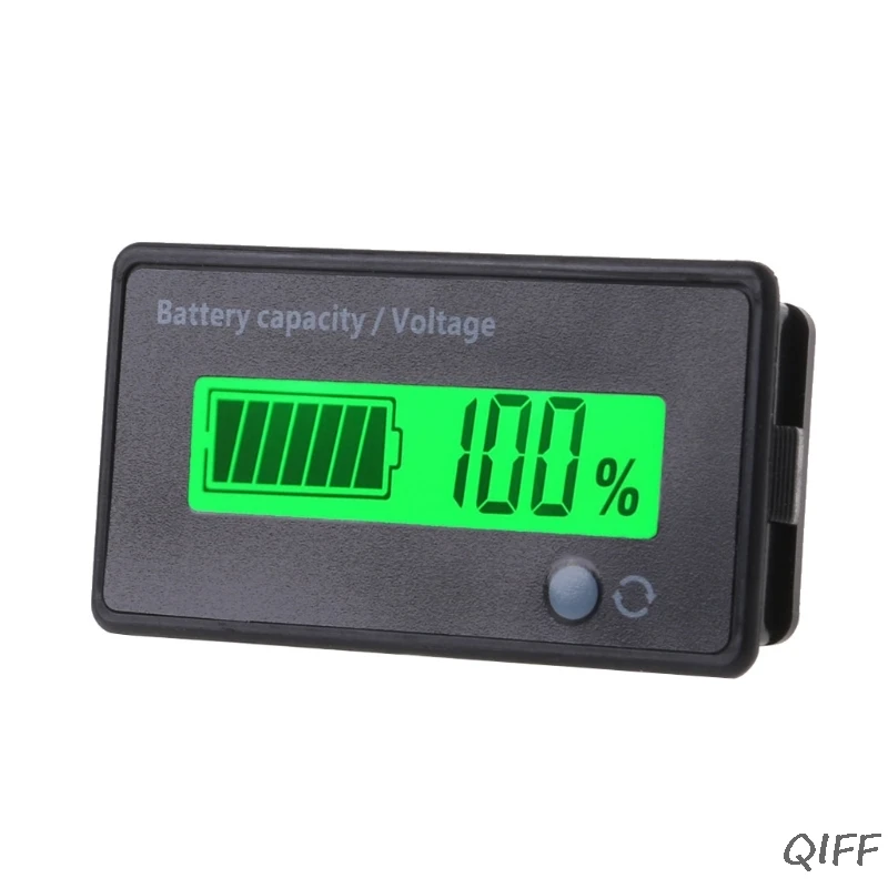 

12V-84V Lead-acid Battery Capacity Indicator Voltage Meter Voltmeter LCD Monitor Mar28