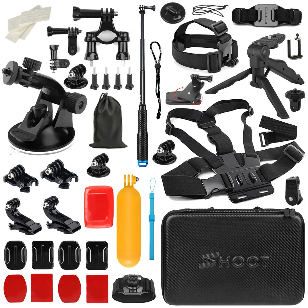 SHOOT Universal Action Camera Accessory for GoPro Hero 6 5 7 4 Black Xiaomi Yi Lite 4K Sjcam Eken H9 Go Pro Hero 6 5 Accessories SHOOT Universal Action Camera Accessory for GoPro Hero 6 5 7 4 Black Xiaomi Yi Lite 4K Sjcam Eken H9 Go Pro Hero 6 5 Accessories