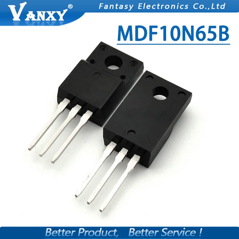10 шт. MDF10N65B TO-220F MDF10N65-220 10N65 10N65B