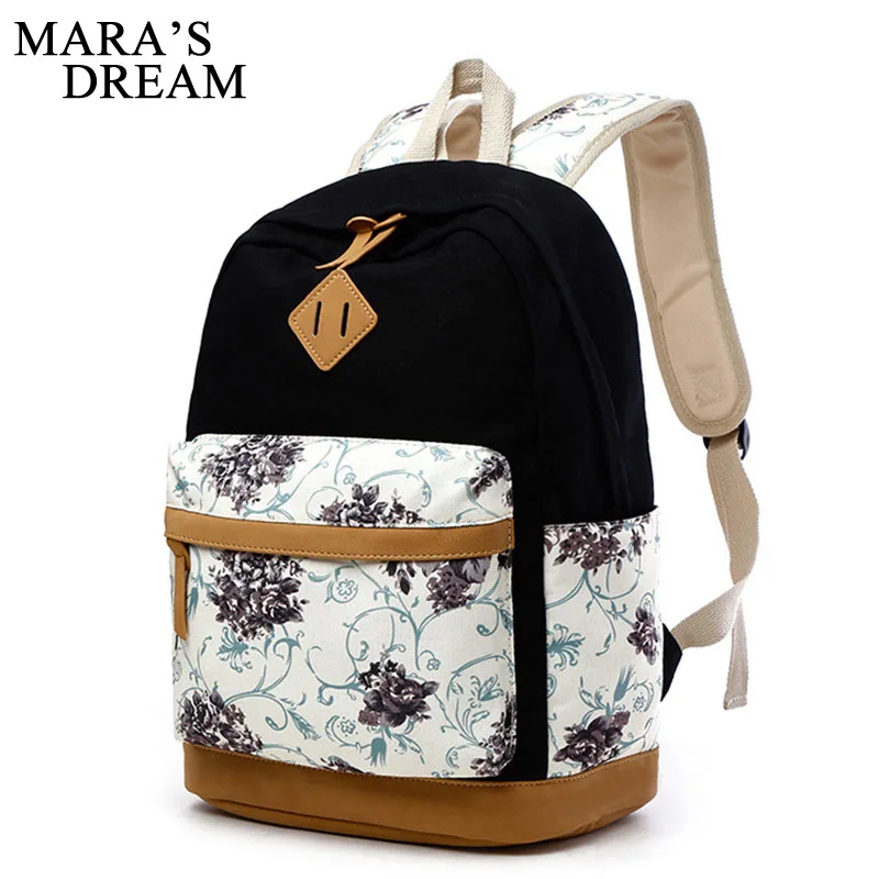 

Mara's Dream Canvas PrintBackpack Women School Backpacks Bag For Teenage Girls Laptop Rucksack Bagpack Female Schoolbag Mochila