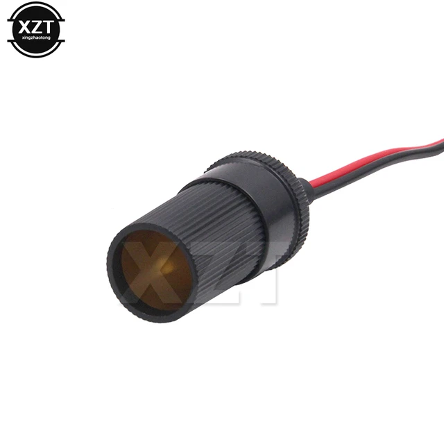 Autobatterie klemme Clip-on Zigaretten anzünder buchse Adapter Batterie  kabel 12V Batterie klemme Krokodil kabel Verlängerung kabel - AliExpress