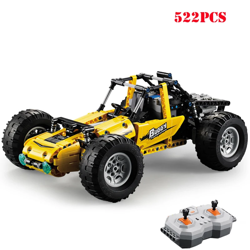 

RC Racing Car Buggy All-terrain Off-road Climbing Vehicle Truck Building Blocks Compatible Legoed Technic Bricks Children Toys