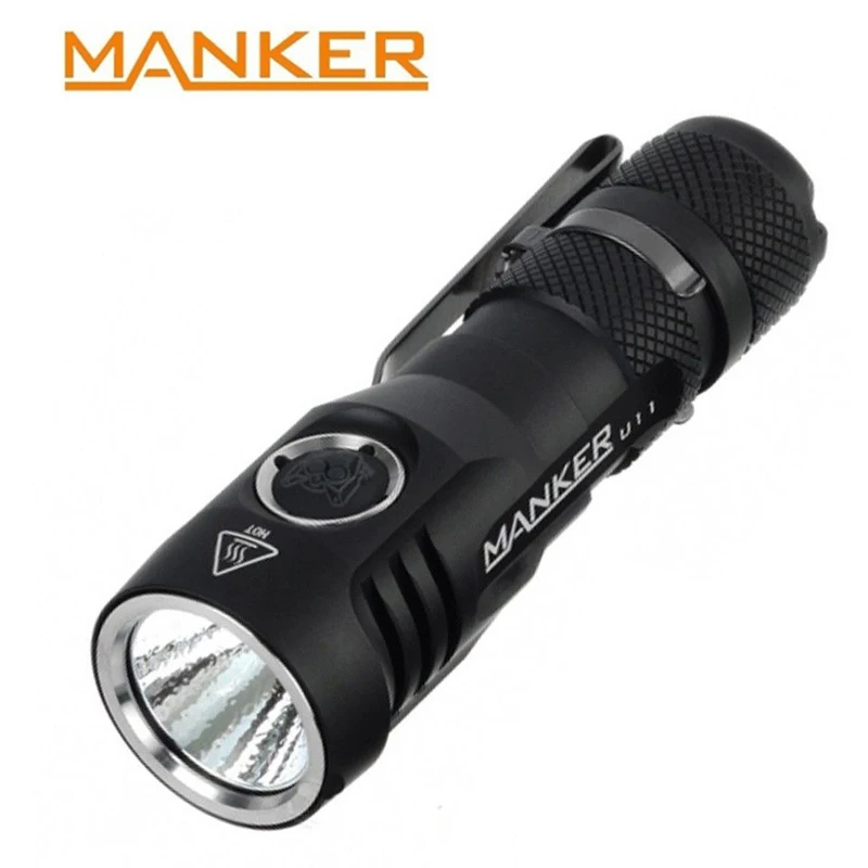 Светодиодный фонарик Manker U11 1050 Люмен Cree XPL 18650 с зарядкой от микро USB