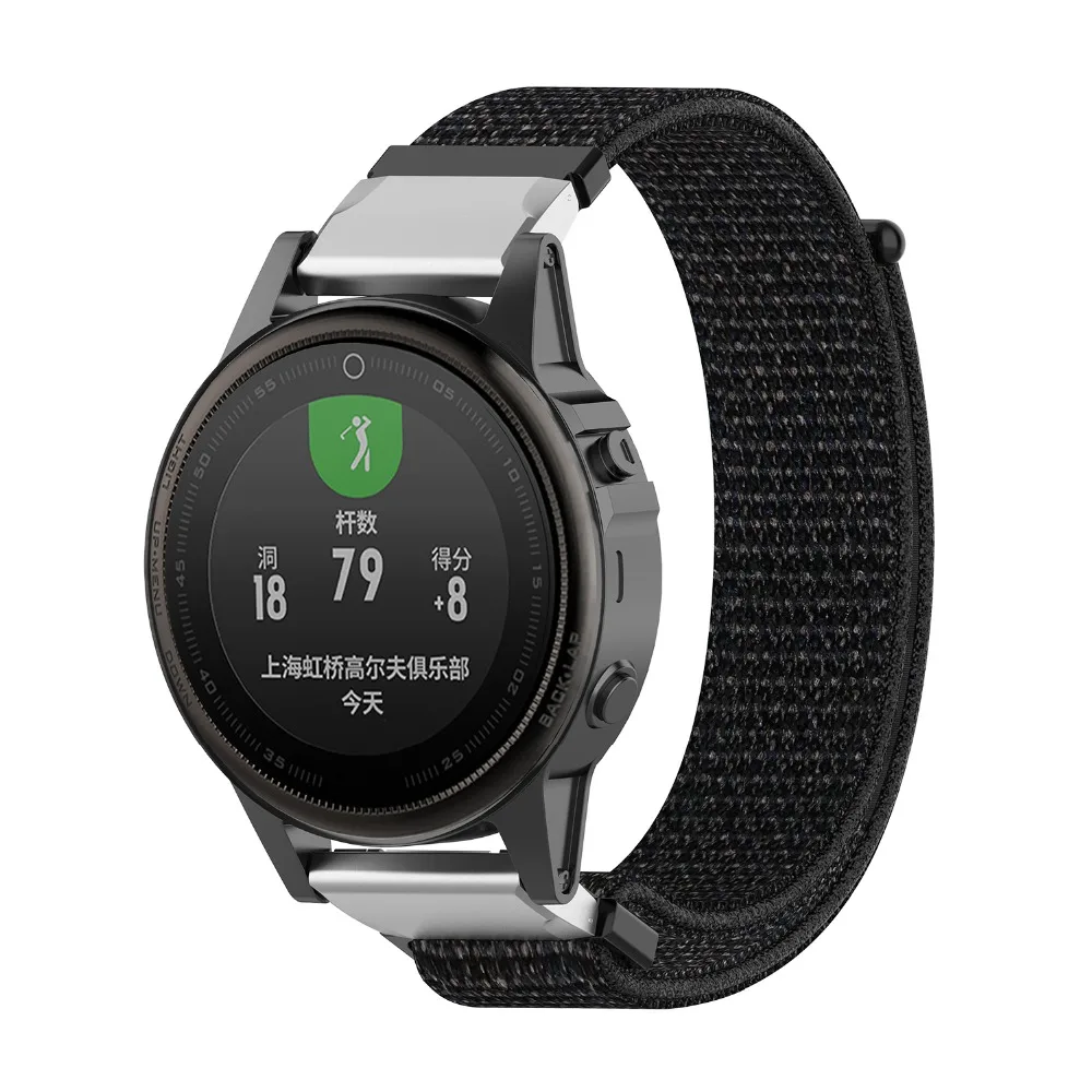 COMLYO нейлоновый ремешок для наручных часов Garmin Fenix 6S gps умные часы ремешки быстрая замена спортивные ремешки для Garmin Fenix 5S ремешок