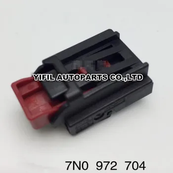 

10pcs/lot 4 Pin/Way Female Automotive Tail Lamp Plug Electrical Connector Repair For VW AUDI Volkswagen MAGOTAN Golf 7N0 972 704
