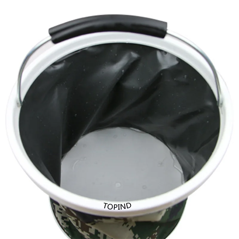 Waterproof 600D Oxford Cloth Multi-purpose Folding Buckets inside detail