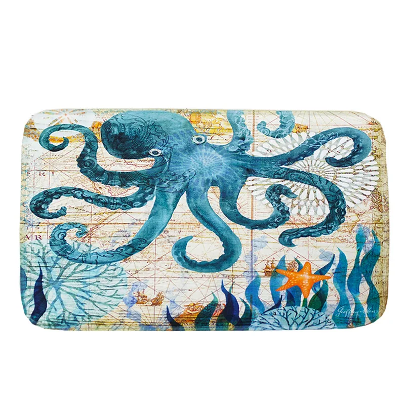40 60cm Non Slip Bath Mat Clical Octopus Pattern Microfiber 40 60cm Non Slip Bath Mat Clical Octopus Pattern Microfiber Rug In Mats From Home Garden On Aliexpress Alibaba Group