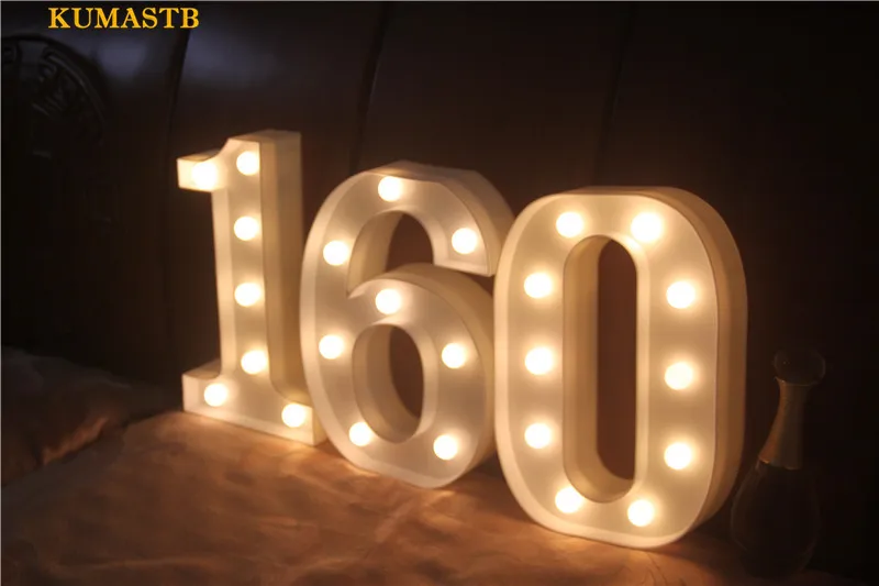 Number Night Light 18