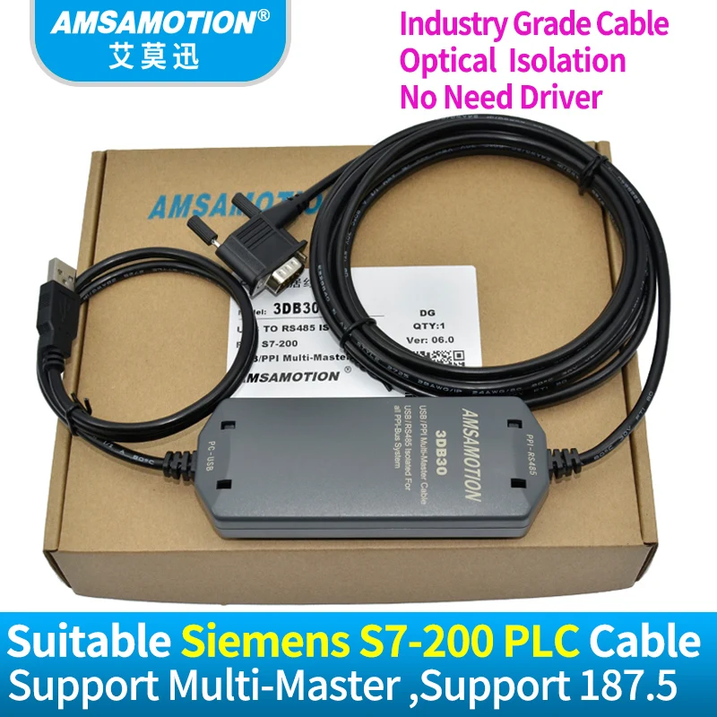 Подходит Siemens кабель для программирования S7 200 PLC линии передачи данных USB PPI