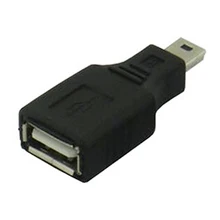 USB A female miniUSB male conversion adapter USBAB M5AN